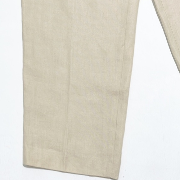 Talbots 100% LINEN Woman Casual Pants Size 14 - Picture 3 of 12